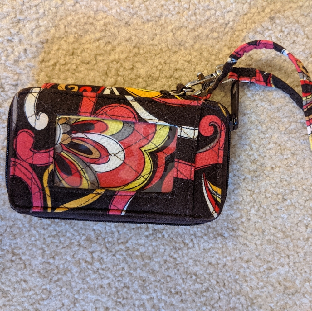 Vera Bradley Wallet / Wristlet- Pink/Brown